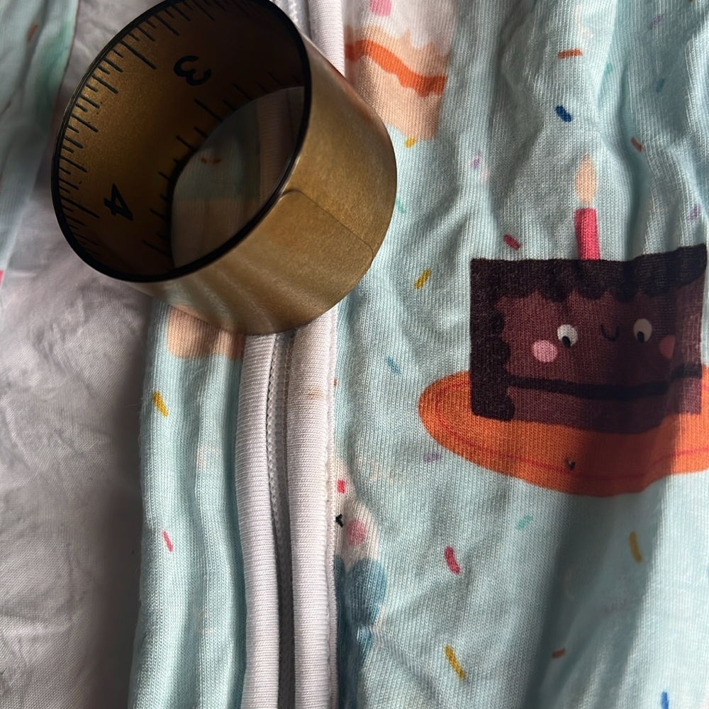 Little Sleepies Birthday Cake Zippy Pajamas 18-24M - Picture 12 of 12